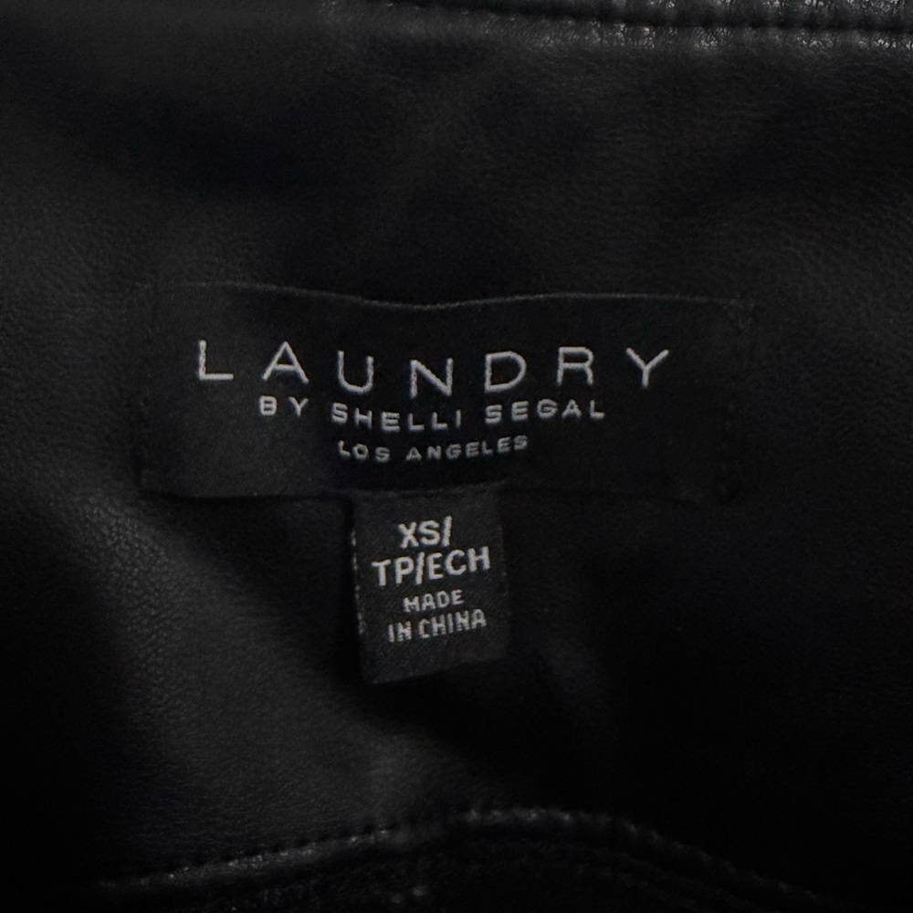 Laundry By Shelli Segal Black High-Waisted Leggings XS NWT - Picture 4 of 9